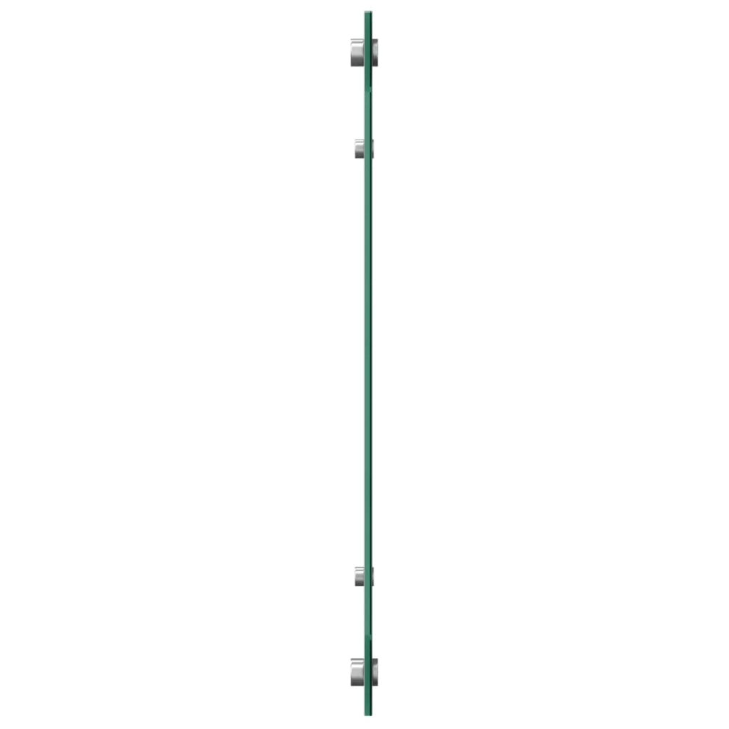 Paraschizzi per cucina 100 x 50 cm design moderno facile da installare isolato termicamente vetro temperato grigio scuro 02_0058457