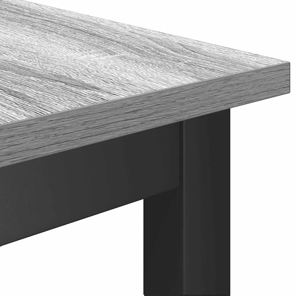 Panchina da pranzo Grigio Sonoma 100 x 32,5 x 48,5 cm 873756