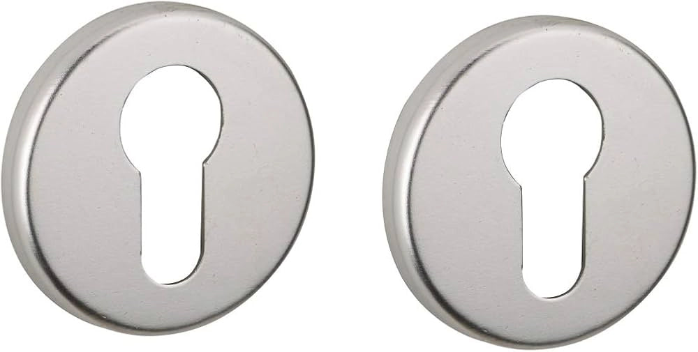 BOCCHETTA TONDA ZAMA FORO YALE CROMO- 2,0 pz