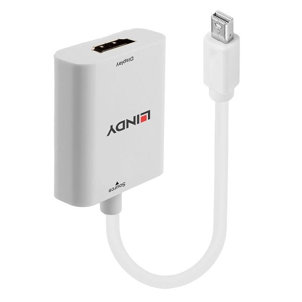 Lindy 41069 cavo e adattatore video mini displayport hdmi tipo a (standard) bianco