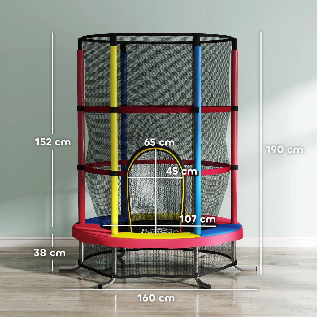 Letto a Soppalco con Rete di Sicurezza ¨C Zephmum ¨C ?160 cm Multicolore