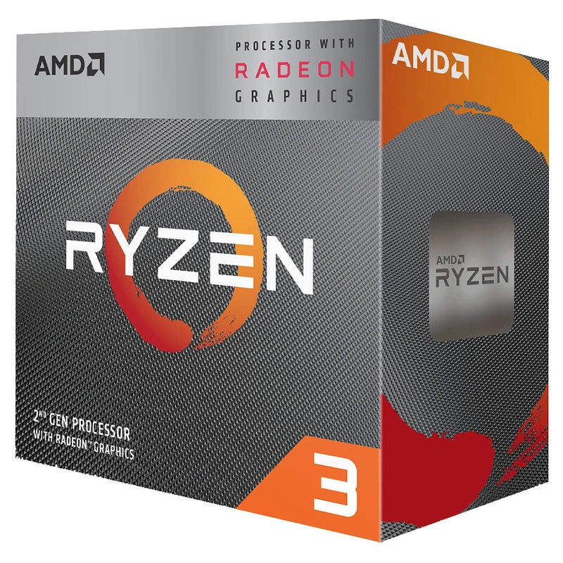 AMD RYZEN 3 3200G - CPU BOX 3.6GHZ - SOCKET AM4 + Wraith Stealth Cooler