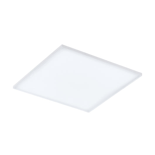 Plafoniera Moderna Turcona Acciaio Bianco Luce Led Integrato 33W