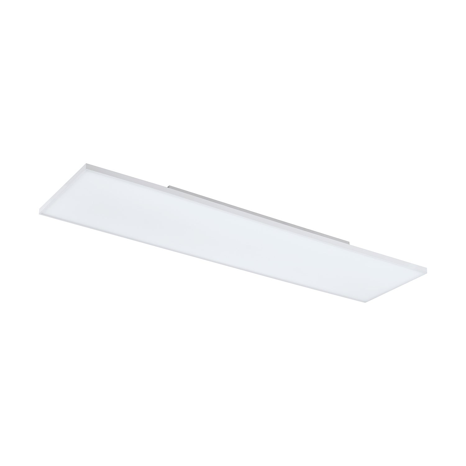 Plafoniera Moderna Turcona Acciaio Bianco 1 Luce Led Integrato 33W