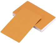 Visitecarte 50 Unità - Carte Visite in Alluminio - Lega Alluminio - Duraturo - Elegante - Non Tossico