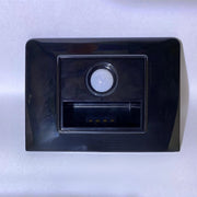 Trade Shop - Segnapasso Led Con Sensore Nero Lucido 1.6w Luce Calda Da Incasso -