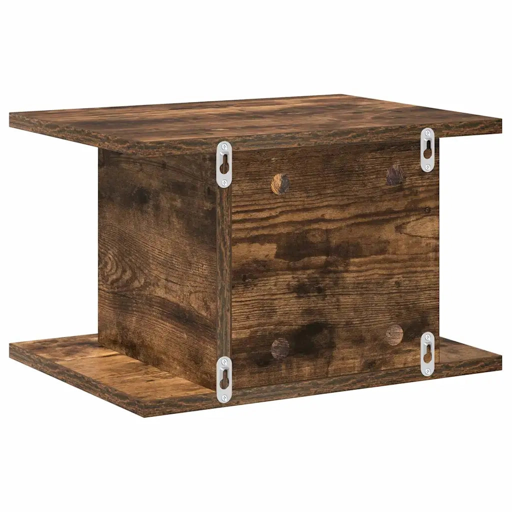 Comodino Rovere fumé 40 x 30 x 25 cm Legno multistrato