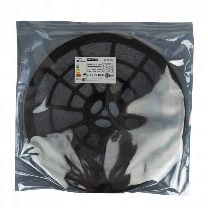 Striscia LED 14,4W/m 4000K 800lm 12V IP20 50m dimmerabile Ecolight