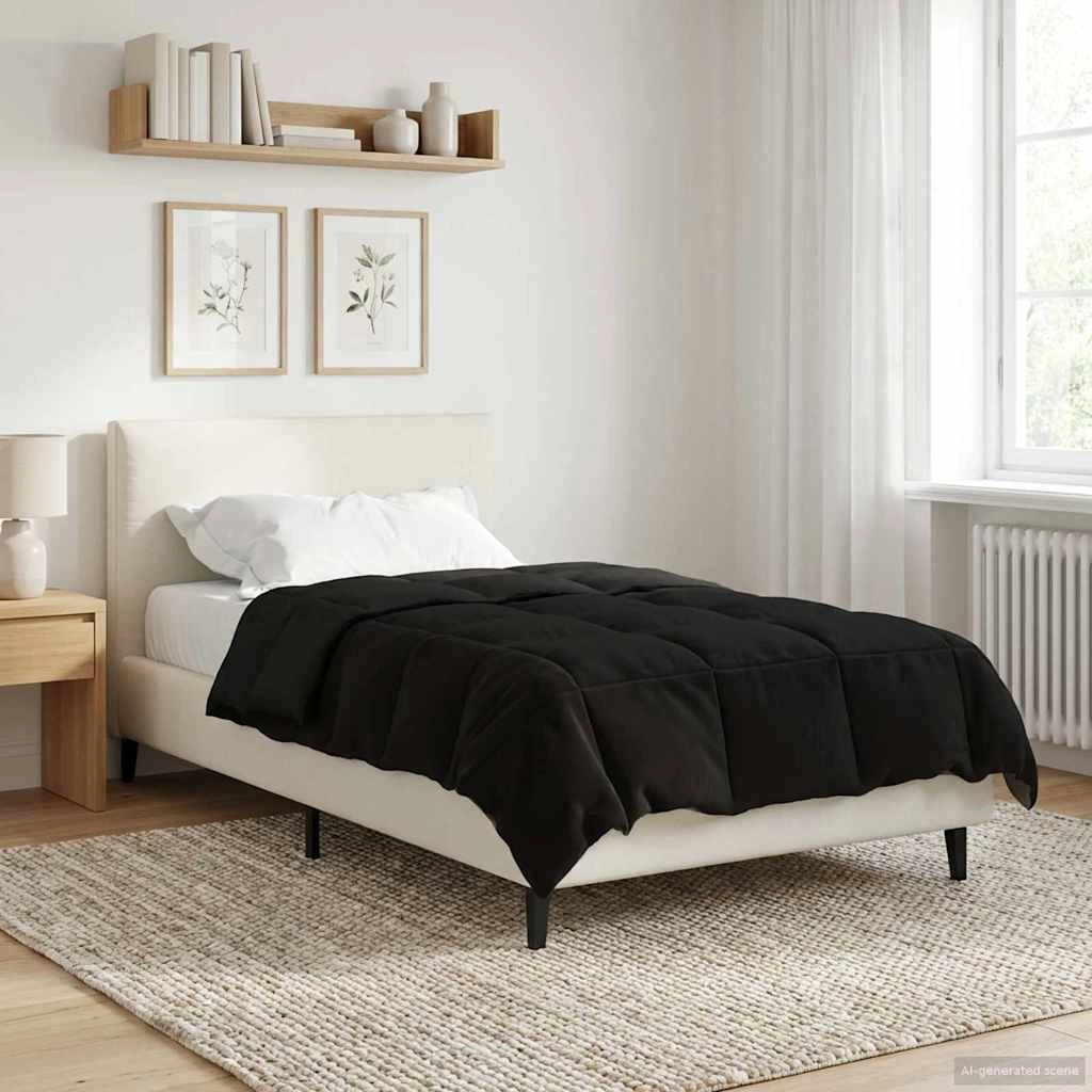 Piumone Completo Annuale 135 x 220 cm 4 stagioni Nero 42026018