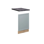 Pannello frontale Fame-Line Blu-grigio chiaro/Rovere dorato 45 cm, PL Antracite Vicco