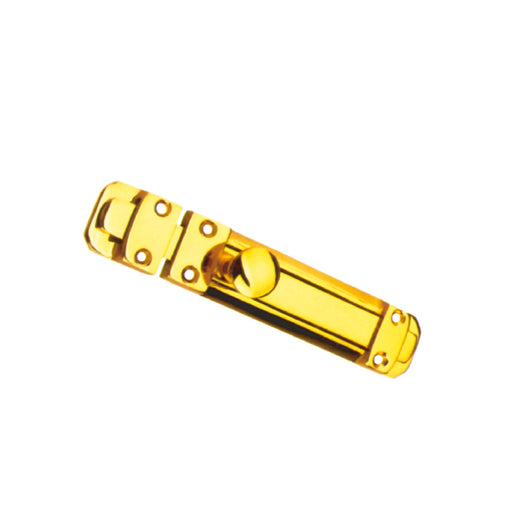 Catenaccio piatto Utilia in ottone lucido mm 100