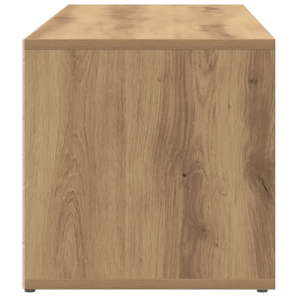 Scarpiera Rovere Artigianale 105x35x35 cm in Legno Multistrato