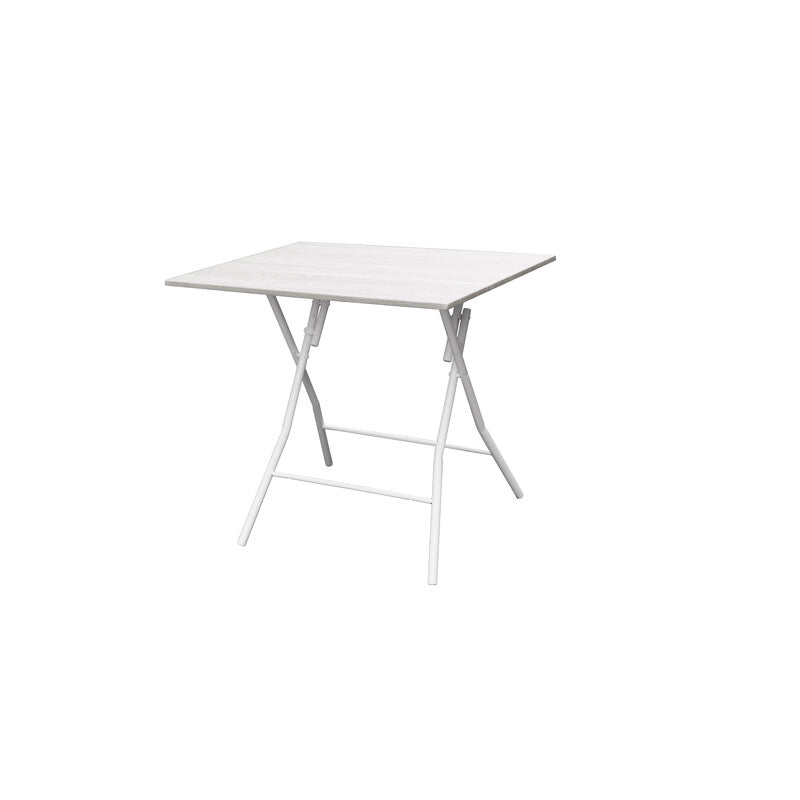 TAVOLO PIEGHEVOLE BINGO CM 60X80 FRASSINO BIANCO- 1,0 pz