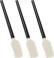 Spiedi in silicone resistenti al calore - 3 pezzi - spiedi in vetro con manico in legno - resistenza a temperature elevate