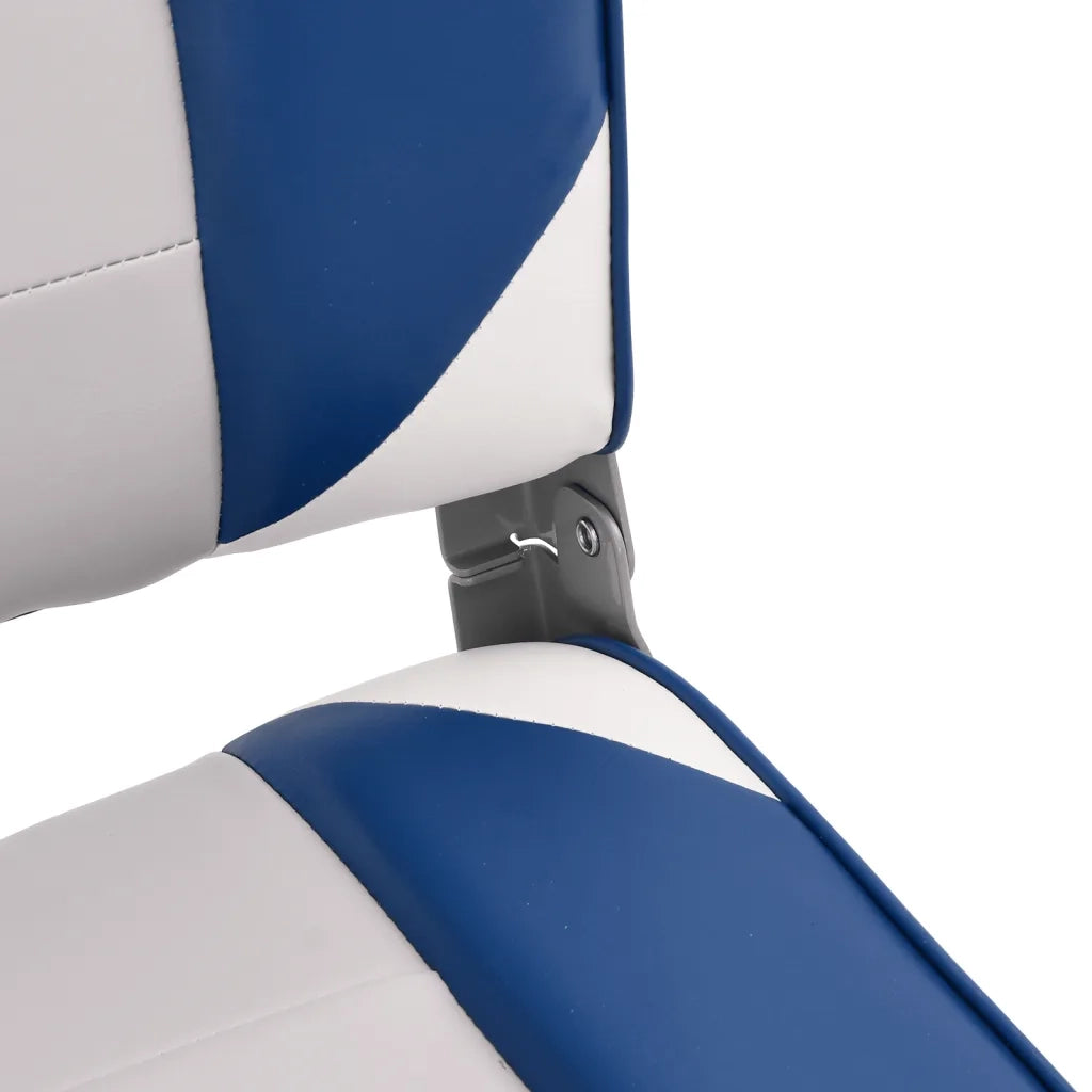 Set Sedile da Barca Pieghevole 2pz con Schienale Alto 3284326