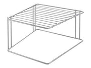 MENSOLA ANGOLARE A 1 PIANO BOXE  cm.25x25x15    METALTEX