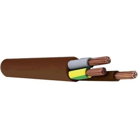 CAVO TRIPOLARE 'MARRONE' Sezione 3x1 mm - 100 metrilineari