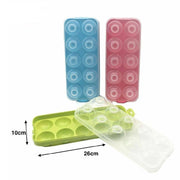 Trade Shop - Portauova Porta 10 Uova Posti Contenitore Colorato Frigo Plastica Scatola Uovo -