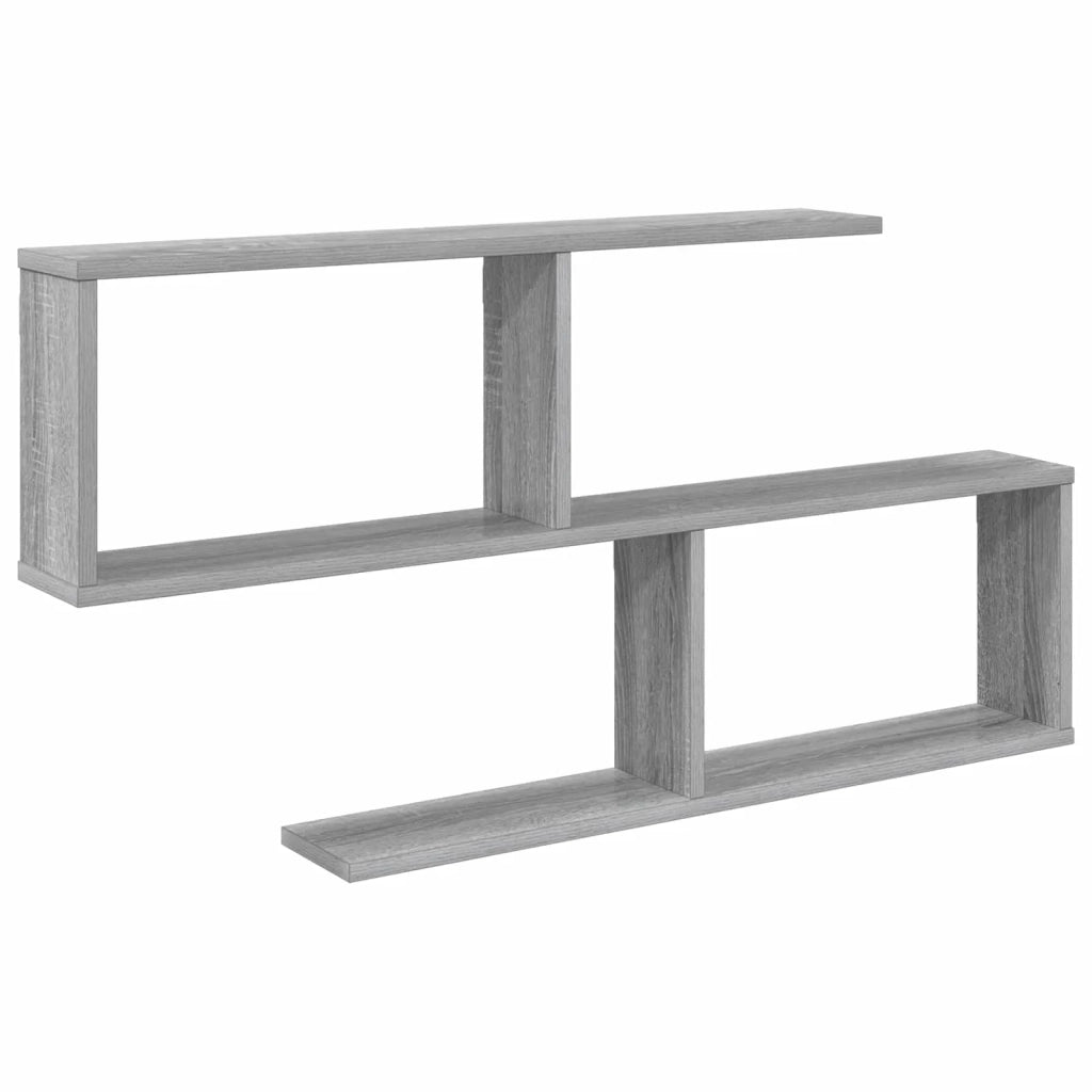Scaffale da parete Sonoma grigio 100 x 12 x 50,5 cm 8012273