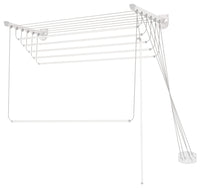 Stendino Stendibiancheria a parete 7,2 metri di capacità di stenditura,mod.SALI 3 COLOMBO