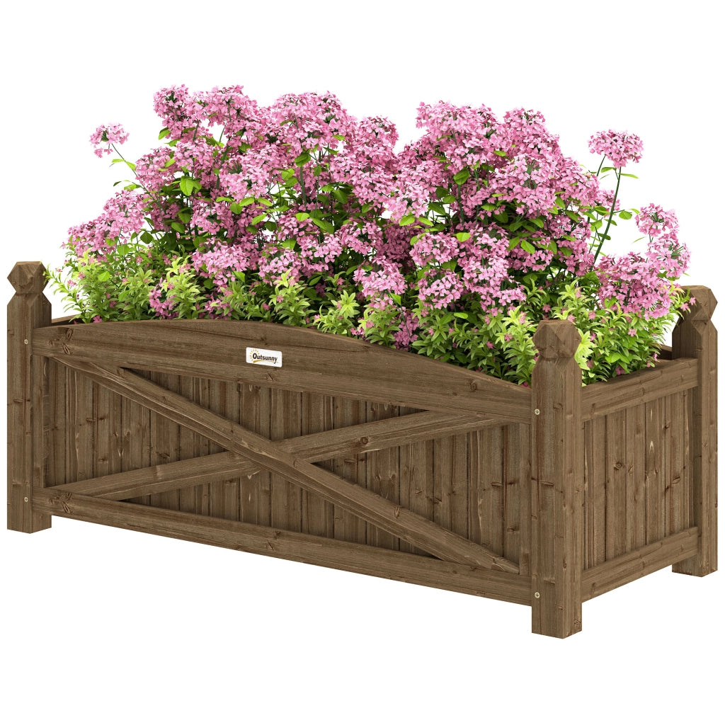 Giardiniera in legno ¨C zephmum ¨C marrone scuro 90x39x37