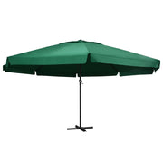 Ombrellone da Esterni con Palo in Alluminio 600 cm Verde  cod mxl 47876