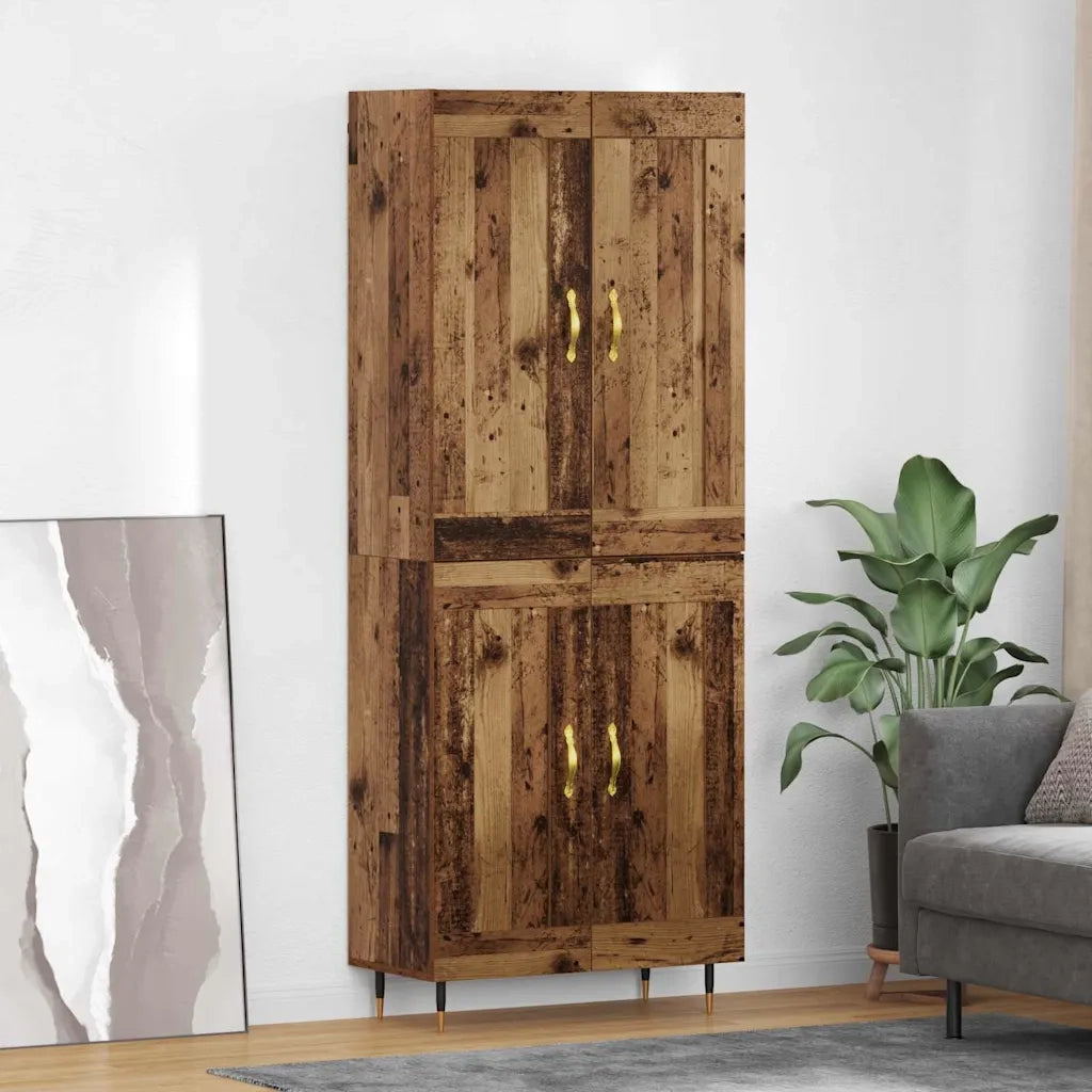 Credenza Legno vecchio 69,5 x 34 x 90 cm Legno multistrato