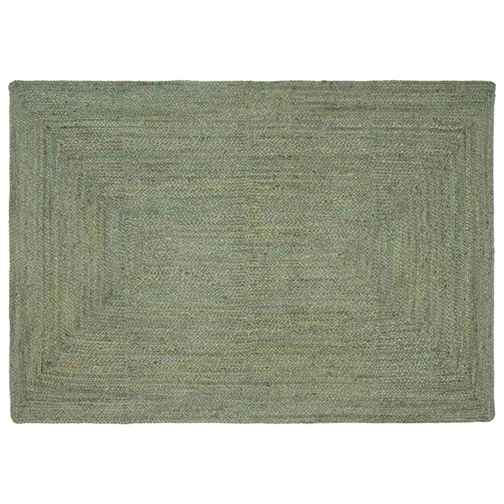 Tappeti per area Rettangolare Verde Oliva 120 x 170 cm Juta