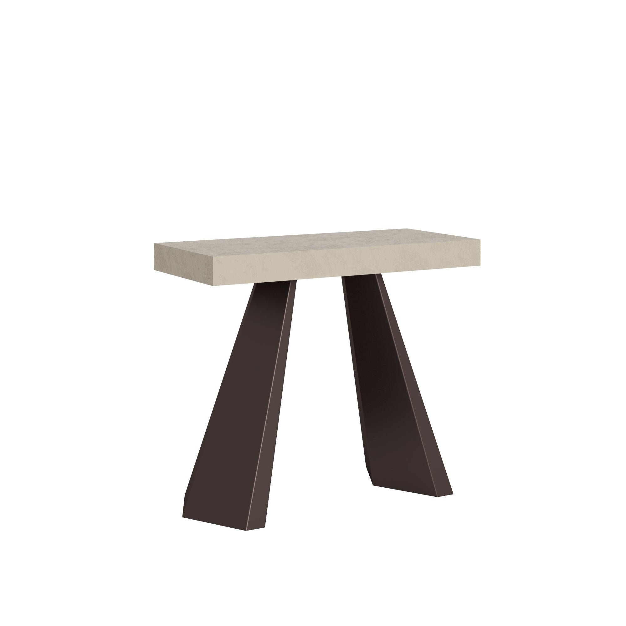 Consolle Allungabile 90-300x40x77 cm Diamante Cashmere Telaio Orso