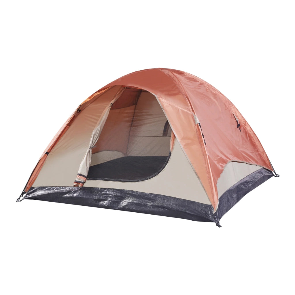 Tenda da campeggio per 2-3 persone 213 x 213 x 130 cm marrone beige 03_0011111