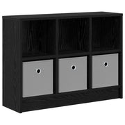 Credenza | Madia | Buffet da pranzo | Armadio da pranzo con cassetto Rovere Nero 73,5 x 22,5 x 53,5 cm