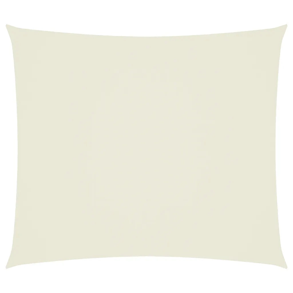 Parasole a Vela Oxford Rettangolare 2,5x3 m Crema 135205