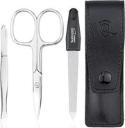 Set di manicure e pedicure in lusso - con custodia - set di regalo per uomo e donna