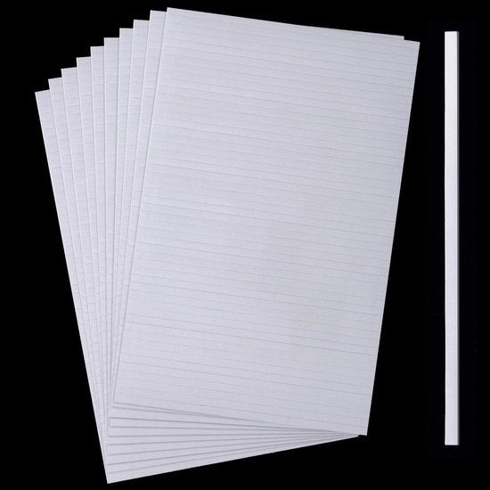 500 Strisce di Schiuma Adesiva a Doppia Facia - Strisce di Schiuma Adesiva 3D a Doppia Facia per Handicraft e Fai da Te - Adatte per Carte da Schiacciare, Scrapbooking e Altro