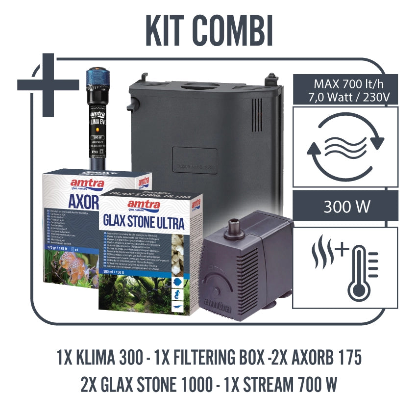 AMTRA ALUX 220 WHITE + FILTERING+ KLIMA COMBI