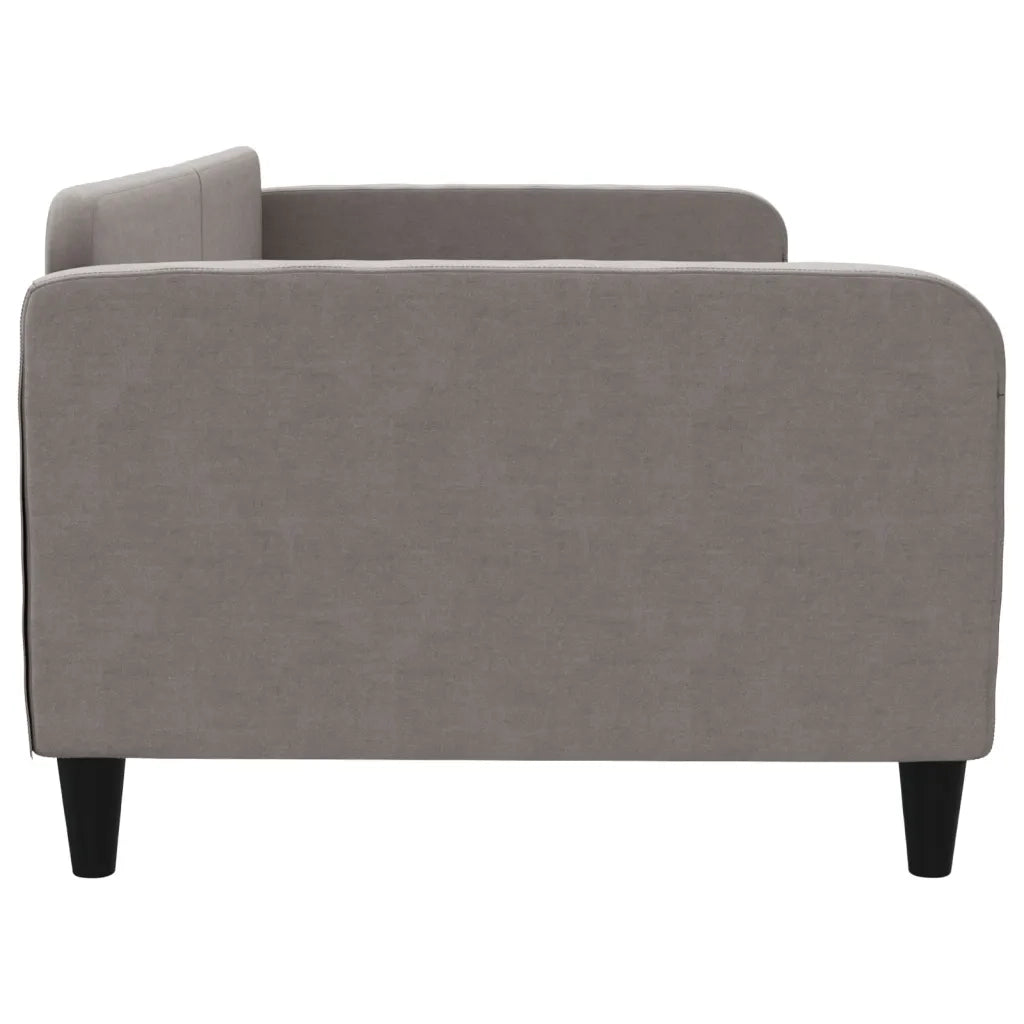 Letto da Giorno Tortora 100x200 cm in Tessuto 354041