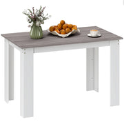Tavolo da pranzo allungabile moderno ¨C zephmum ¨C grigio 120x69x75cm