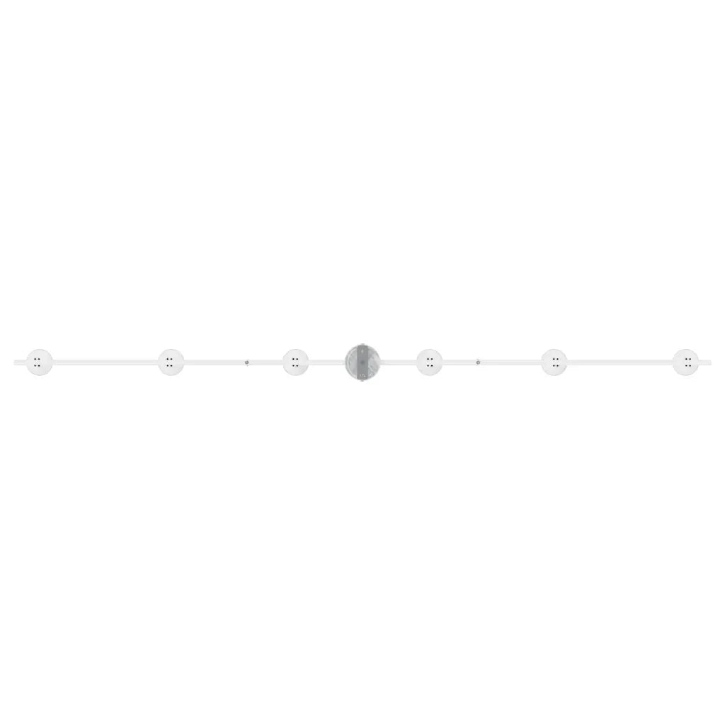 Faretto da soffitto Bianco 176,5 x 12,5 x 13,5 cm Metallo 4108216