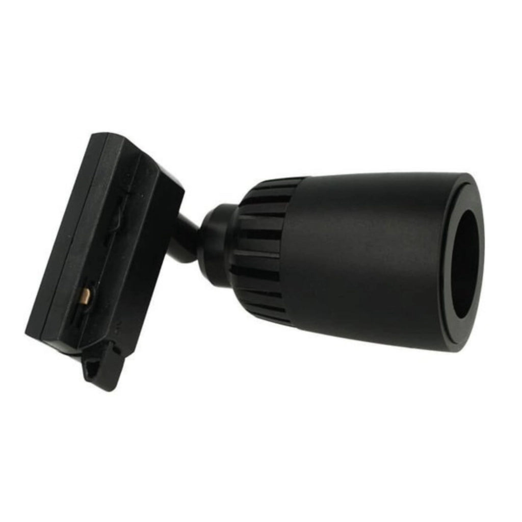 Faro Lampada Led A Binario 10W Bianco Caldo 2700K Angolo Luce Regolabile Da 24 a 60 Gradi Corpo Carcassa Nero