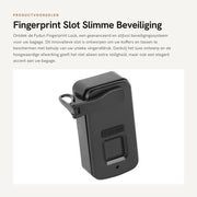 Slot Bagagli Avanzato a Pressione Digitale - Integrato - Portatile - Slot di Sicurezza - Design di Lusso - Compattato e Leggero - Slot per Bagaglio