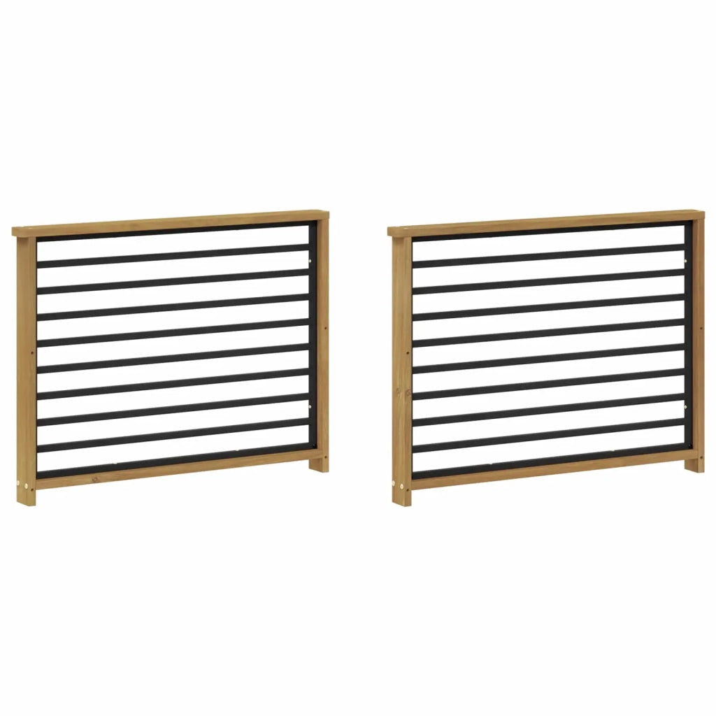 Modulo Braccioli 2 pz Bianco 80 x 6 x 61 cm 901595