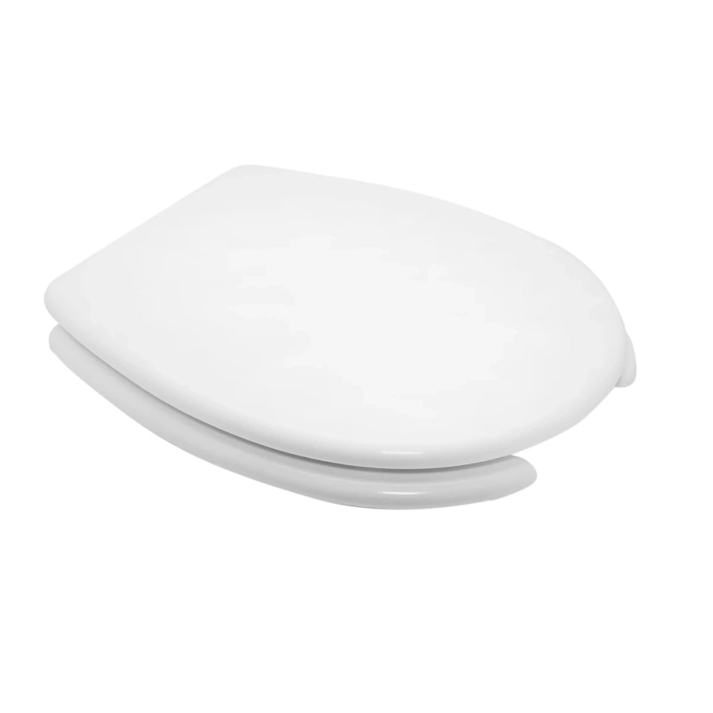 Sedile WC aperto SANIS in MDF bianco per Ausil Line