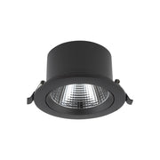 Faretto LED incasso nero 15W 4000K Nowodvorski Egina