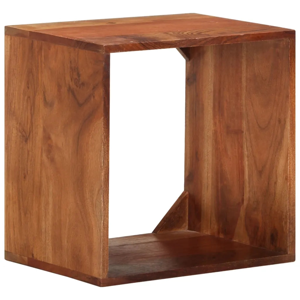 Mensola 40x30x40 cm in Legno Massello di Acacia cod mxl 33368