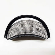 Trade Shop - Set 2 Fermaglio Fermagli Pinza Glitter Ferma Capelli Parrucchiere Fermacapelli -