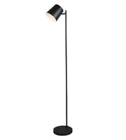 Lampada da terra LED Blake nera touch 3000K 125 cm