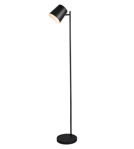 Lampada da terra LED Blake nera touch 3000K 125 cm