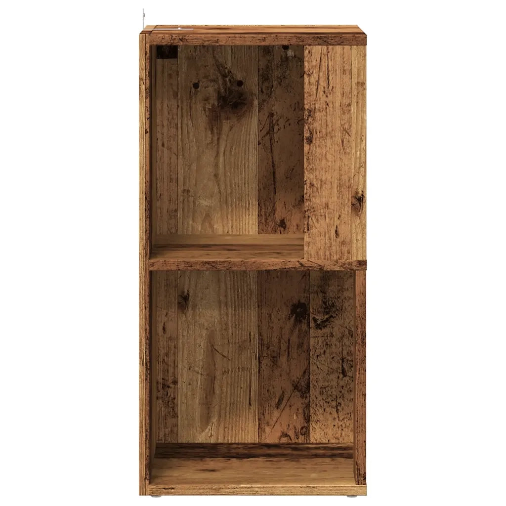 Mobile Angolare Legno Antico 33x33x67 cm in Truciolato 856718