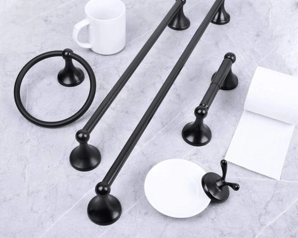 Portasciugamano Da Bagno Black 332867a Retro