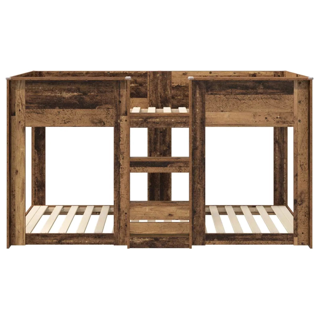 Letto a Castello per Bambini Legno vecchio 80 x 200 cm